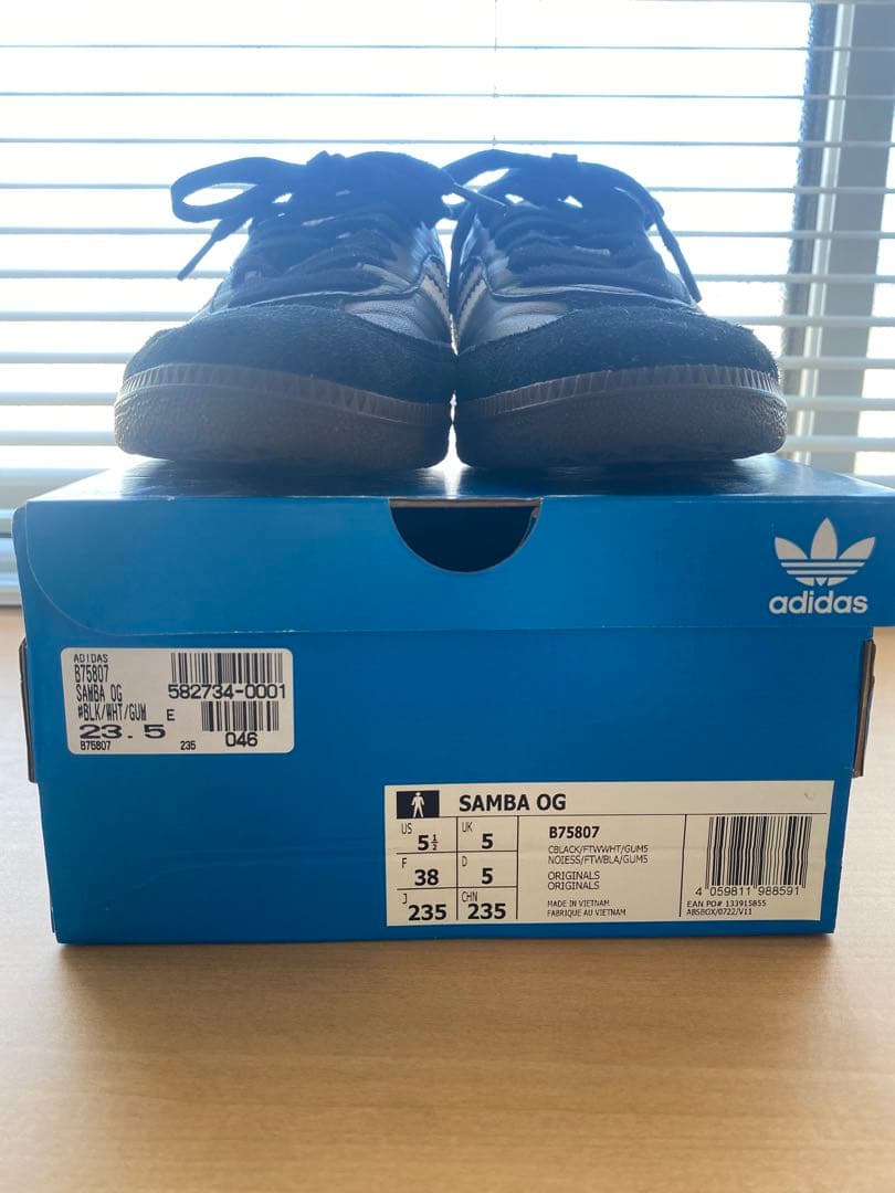 靴 adidas samba OG 23.5cm