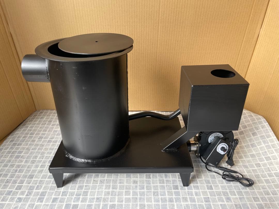 廃油ストーブ　耐熱塗装