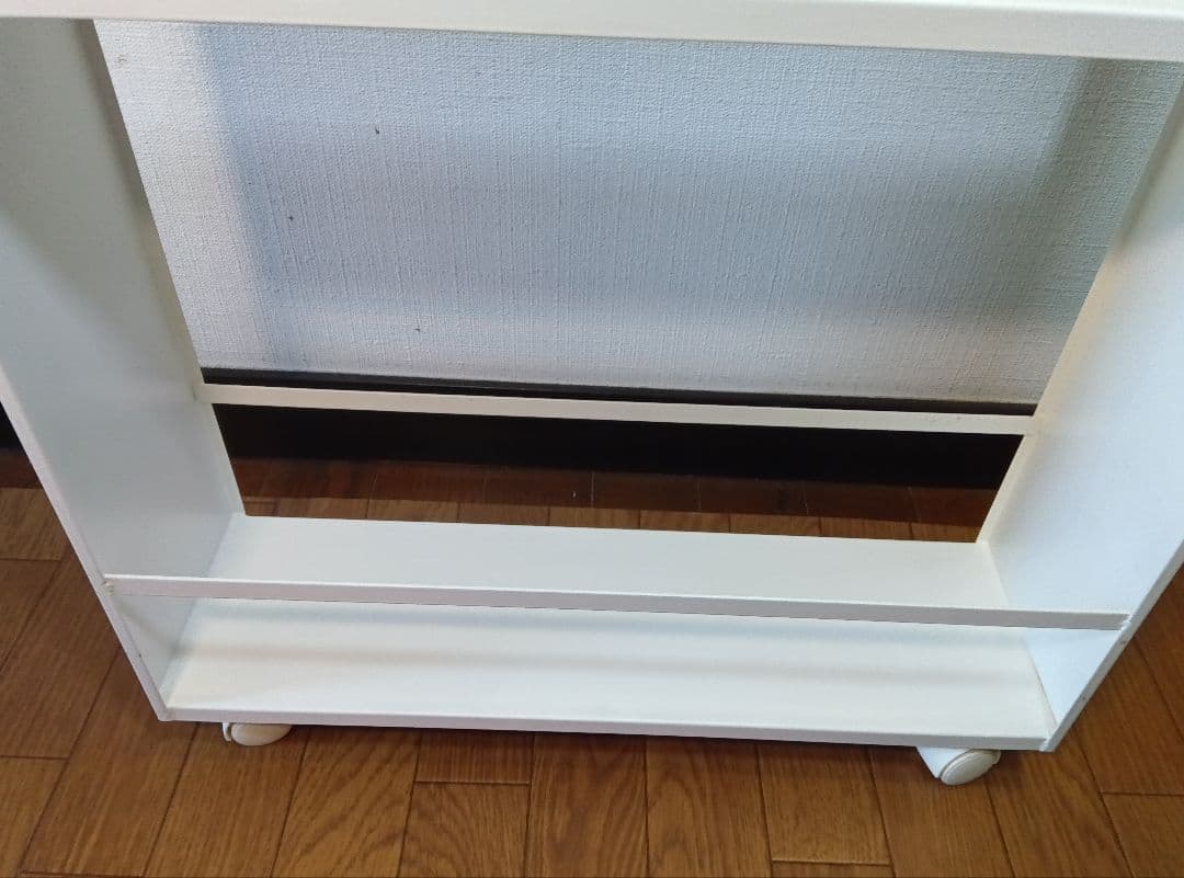 山崎実業 tower ハンドル付 スリムワゴン 3段 キャスターラクラク出入れ