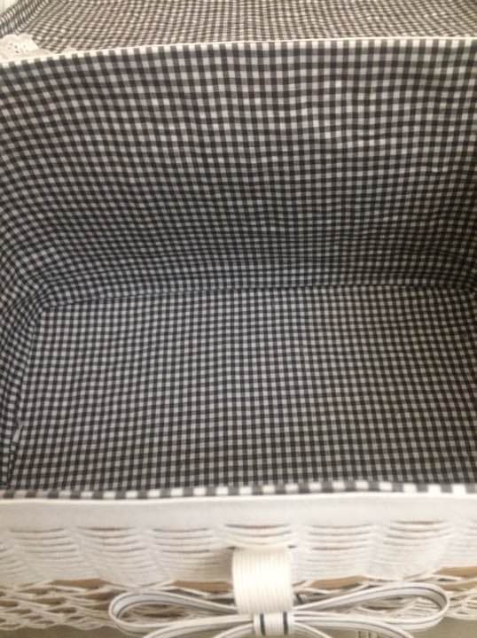 アンフェ様 オーダーソーイングボックスカゴ完成品