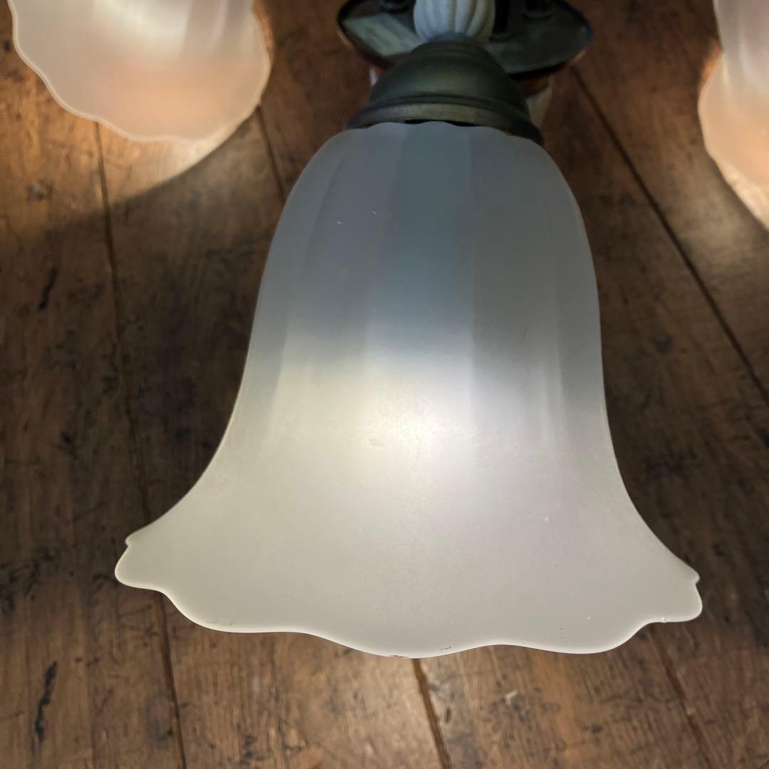 アンティーク コイズミ 白熱灯器具 シャンデリア 天井照明 3灯 96年製 照明