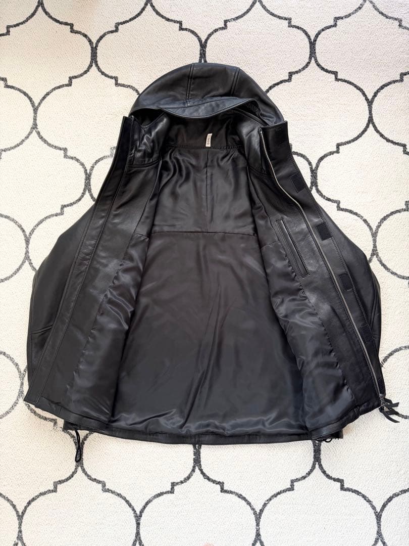 CCU leather ex. F jacket レザー ブルゾン 1