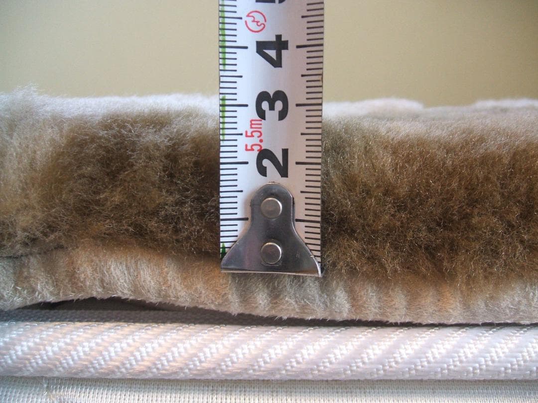 最終決算価格❗️オーストラリア原皮２５ミリ＊ムートンシーツ（シングル）