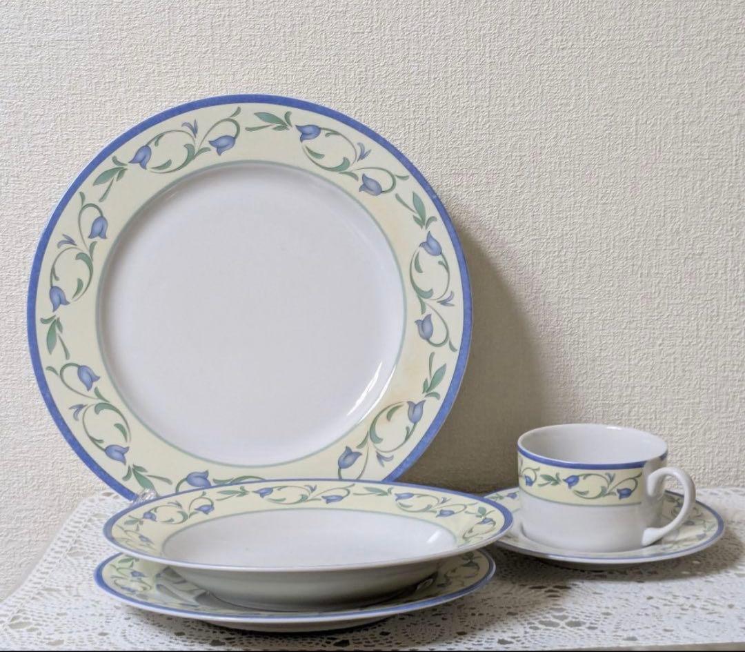 ジョンソンブラザーズ　ラ・ロシェル高級ディナーセット5ピース　［3組セット］