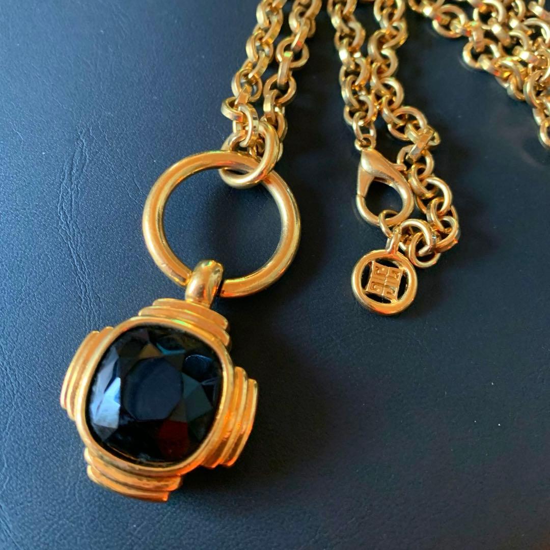 GIVENCHY ジバンシー ヴィンテージ　ロング　ネックレス　ビンテージ