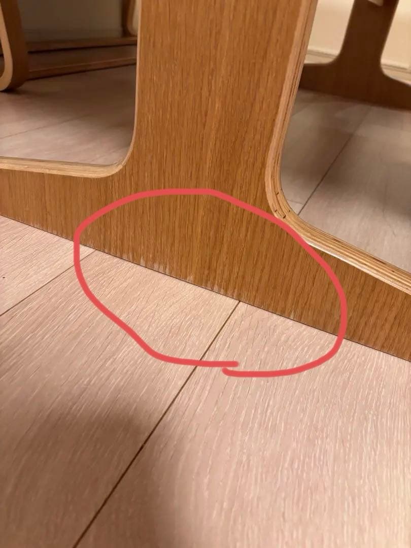 リビングでもダイニングでも使える　ダイニングテーブル3 オーク材　お引き取り可