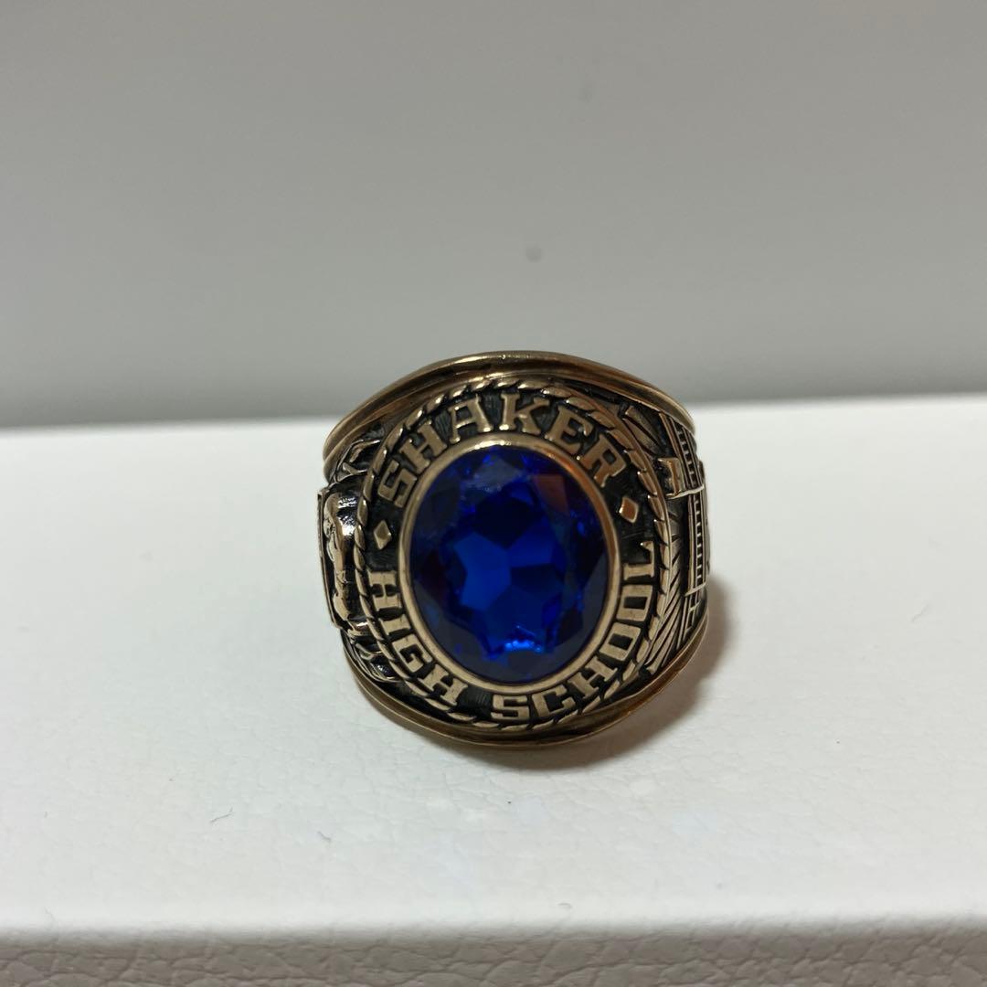 ヴィンテージリング　ジャスティン　スクールリング