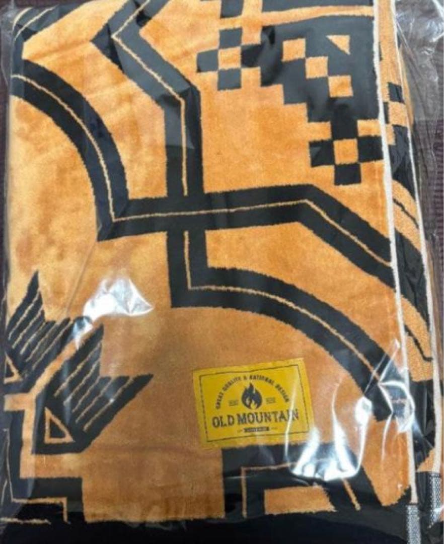 OLD MOUNTAIN kakemono ネルデザイン 0/0 キャメル