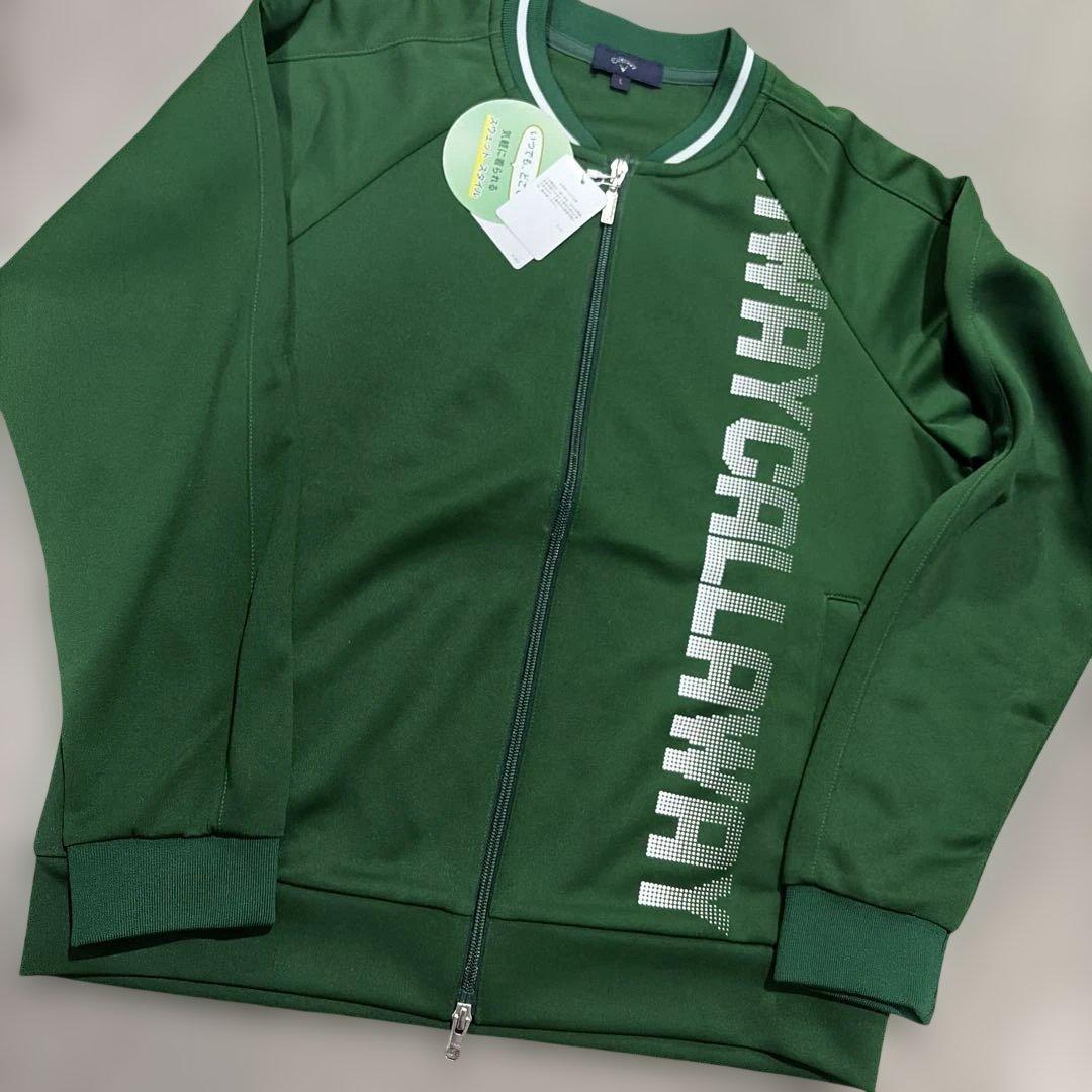 モ*シ様 新品未使用タグ付 キャロウェイ セットアップ グリーン L