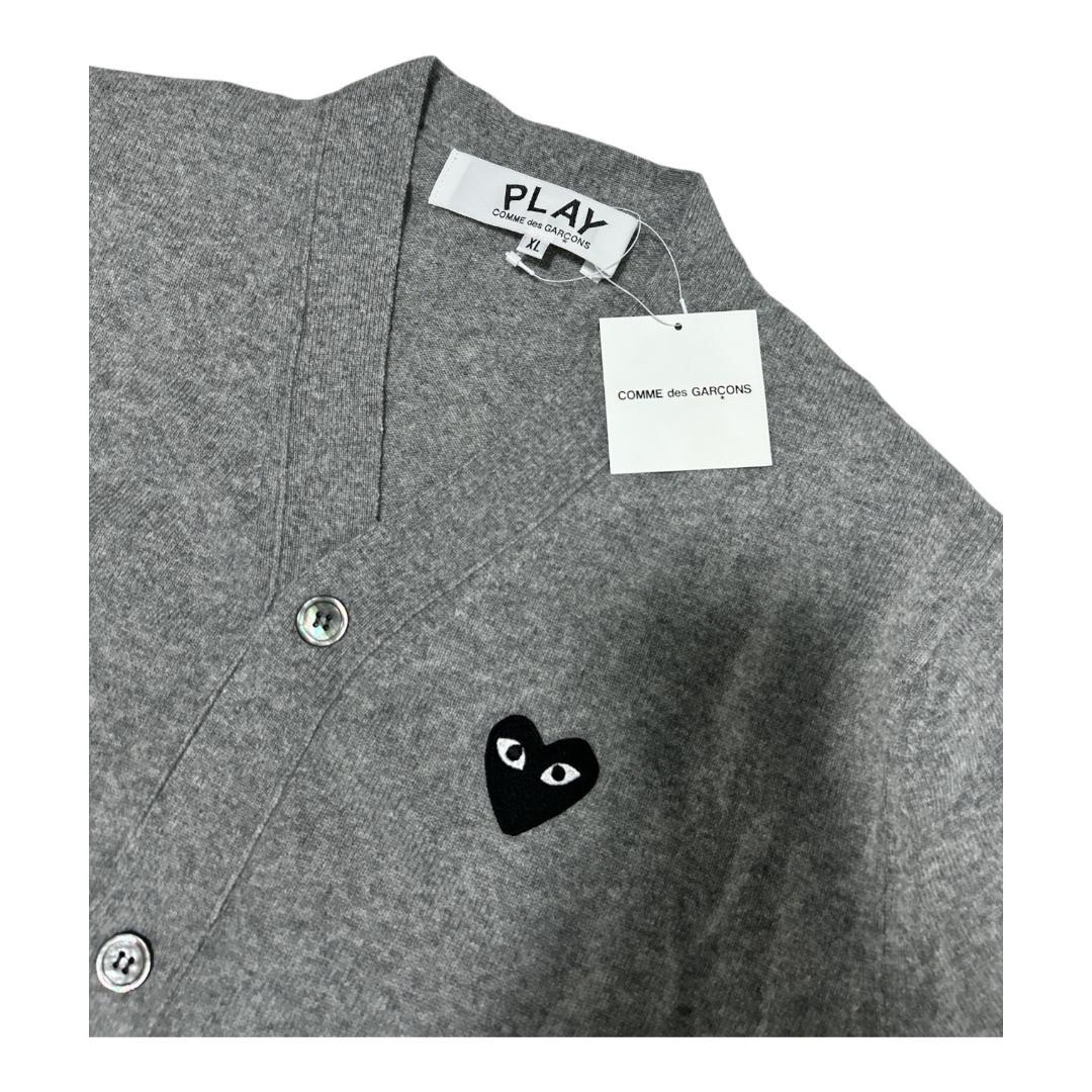 新品 プレイ ギャルソン PLAY メンズ カーディガン GARCONS XXL