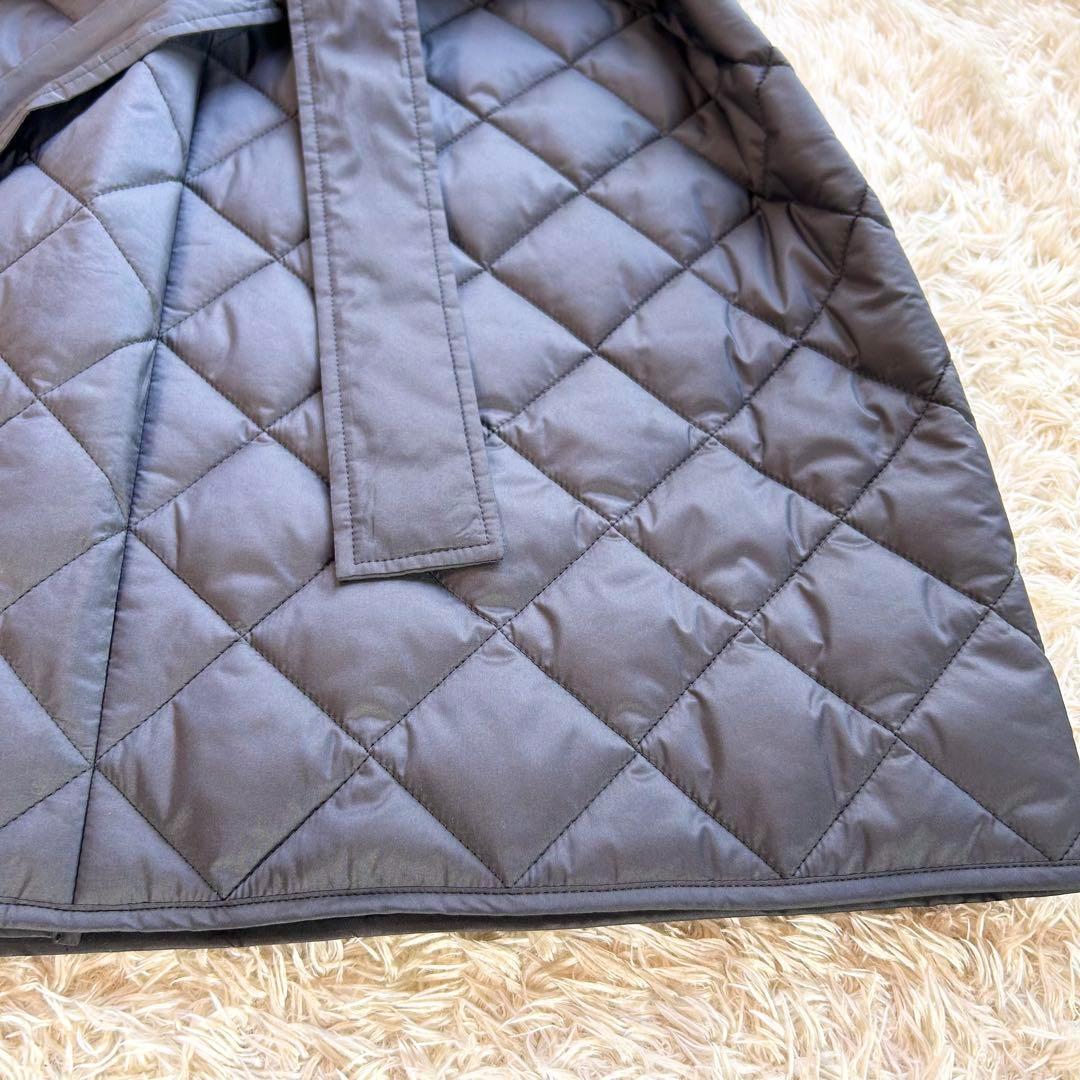 2023 AW 極美品 セオリーリュクス　キルティング ジレ ブラック ベルト