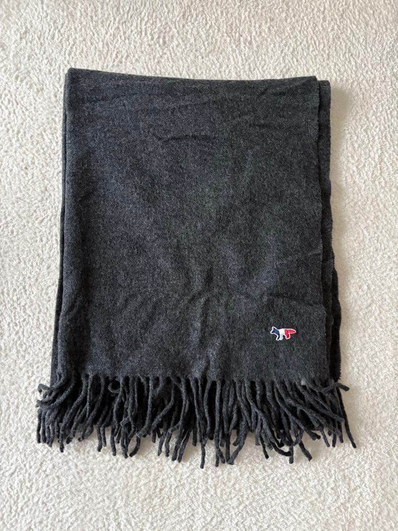 MAISON KITSUNEメゾンキツネ　大判ストール