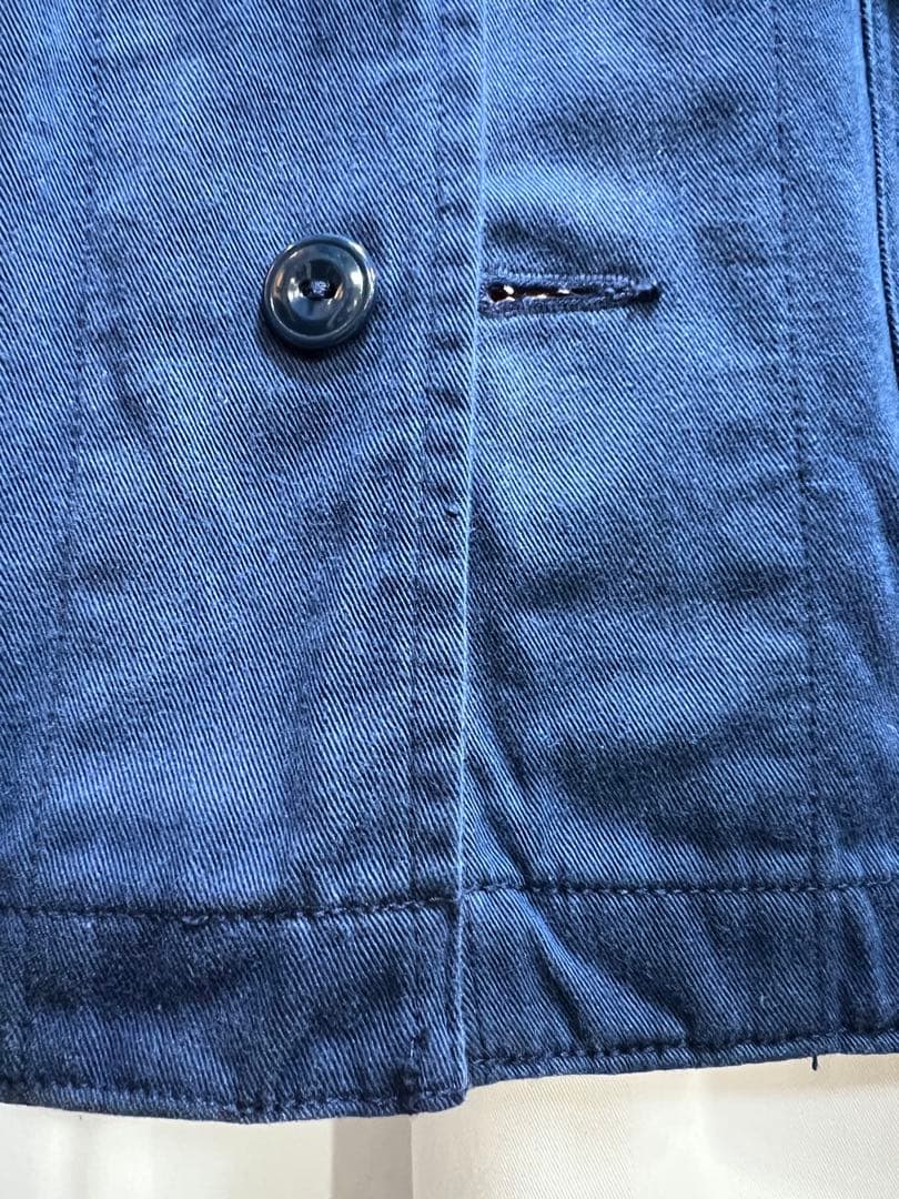 Tenderloin ジャケット ネイビー 襟コーデュロイ