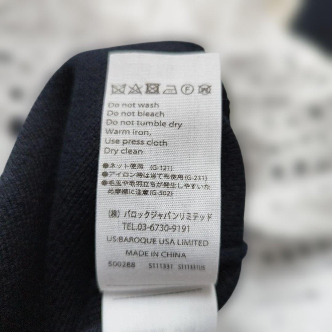 タグ付✨エンフォルド ウールコットンフリルプルオーバー レース ネイビー 38