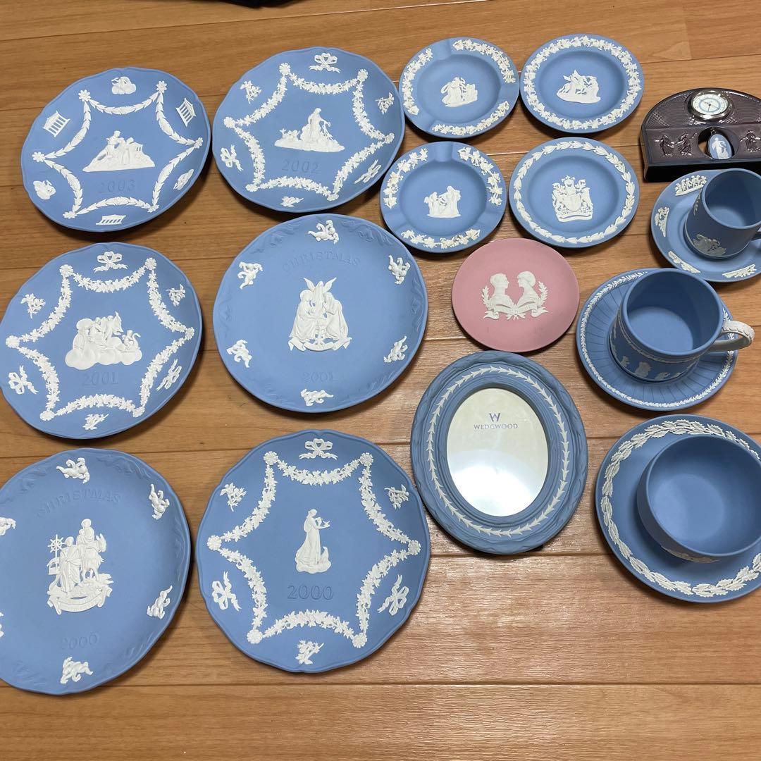  ウェッジウッド ジャスパー イヤープレート カップ&ソーサー