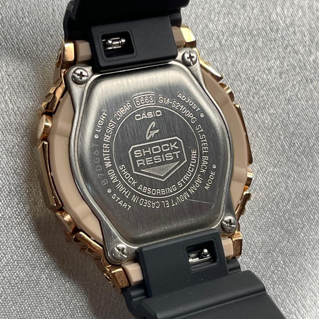 CASIO G-SHOCK GM-S2100PG ピンクゴールド 【美品】