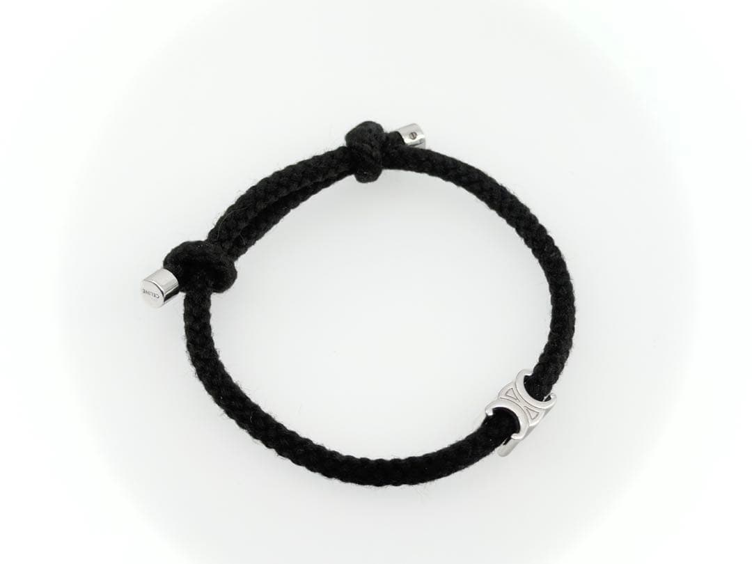 ✨レアCELINE /セリーヌ トリオンフ ビーチブレスレット 付属品あり