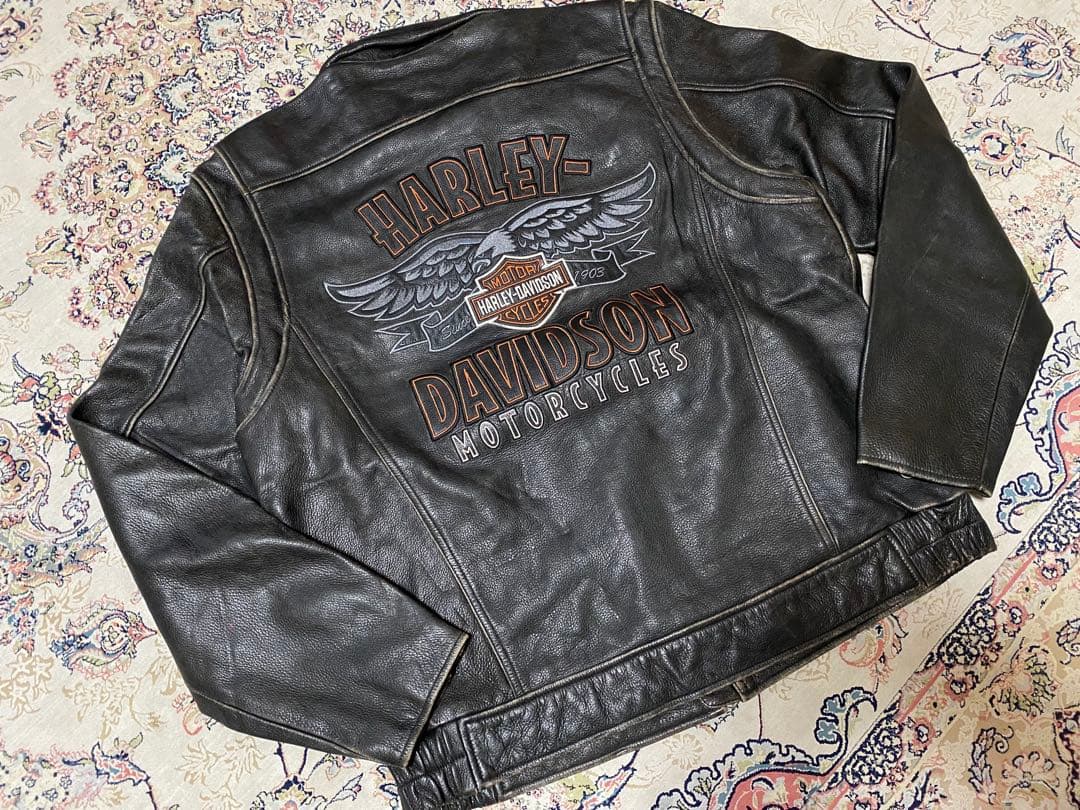 新品未使用Harley-Davidsonレザージャケット 訳あり在庫処分品！