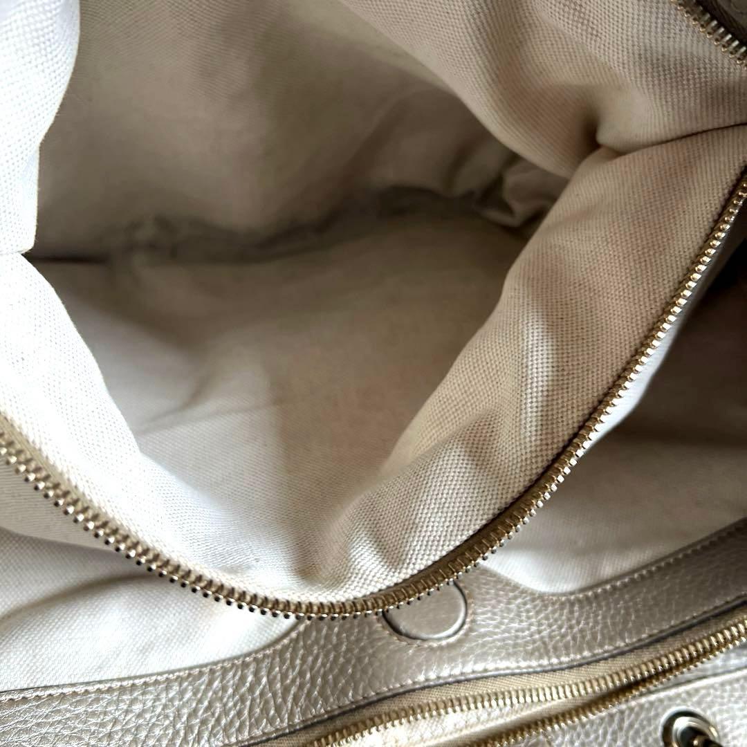 GUCCI グッチ バンブーショッパーラージトート トートバッグ レザー