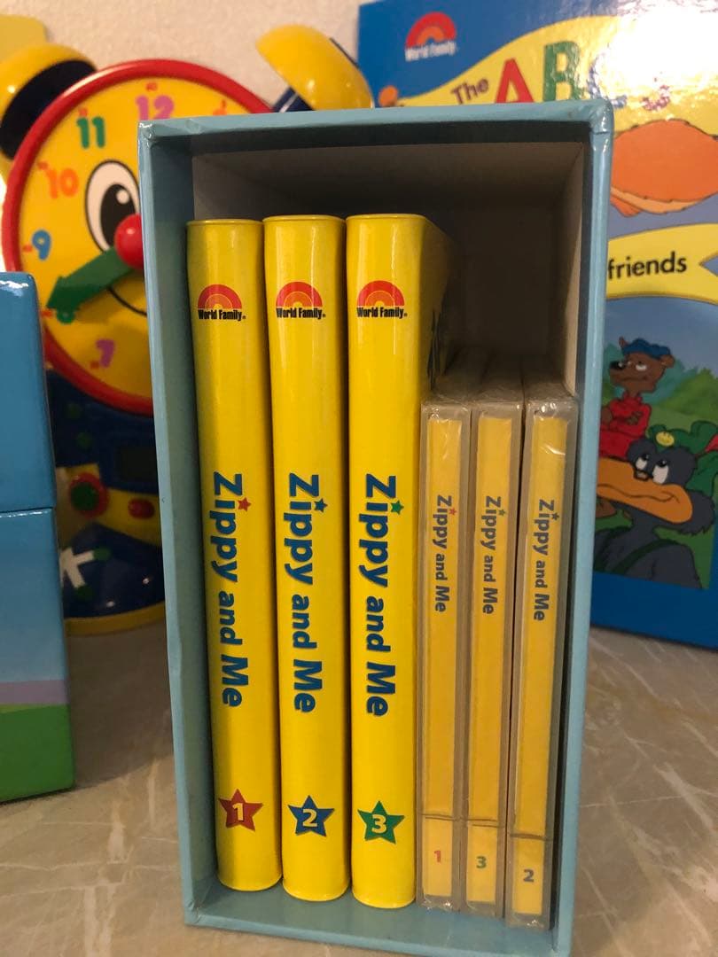 DWF ディズニー英語 Zippy and ￼ Me DVD&CD カード