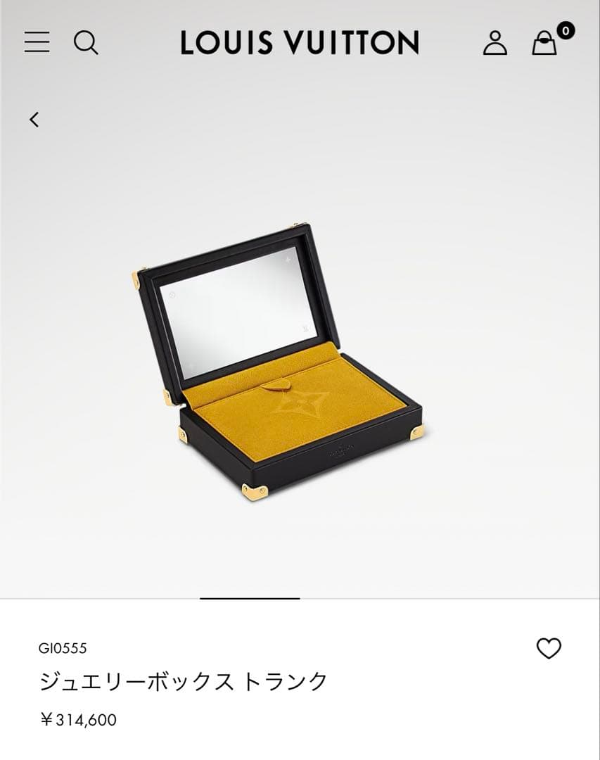 ルイヴィトン　ジュエリーケース