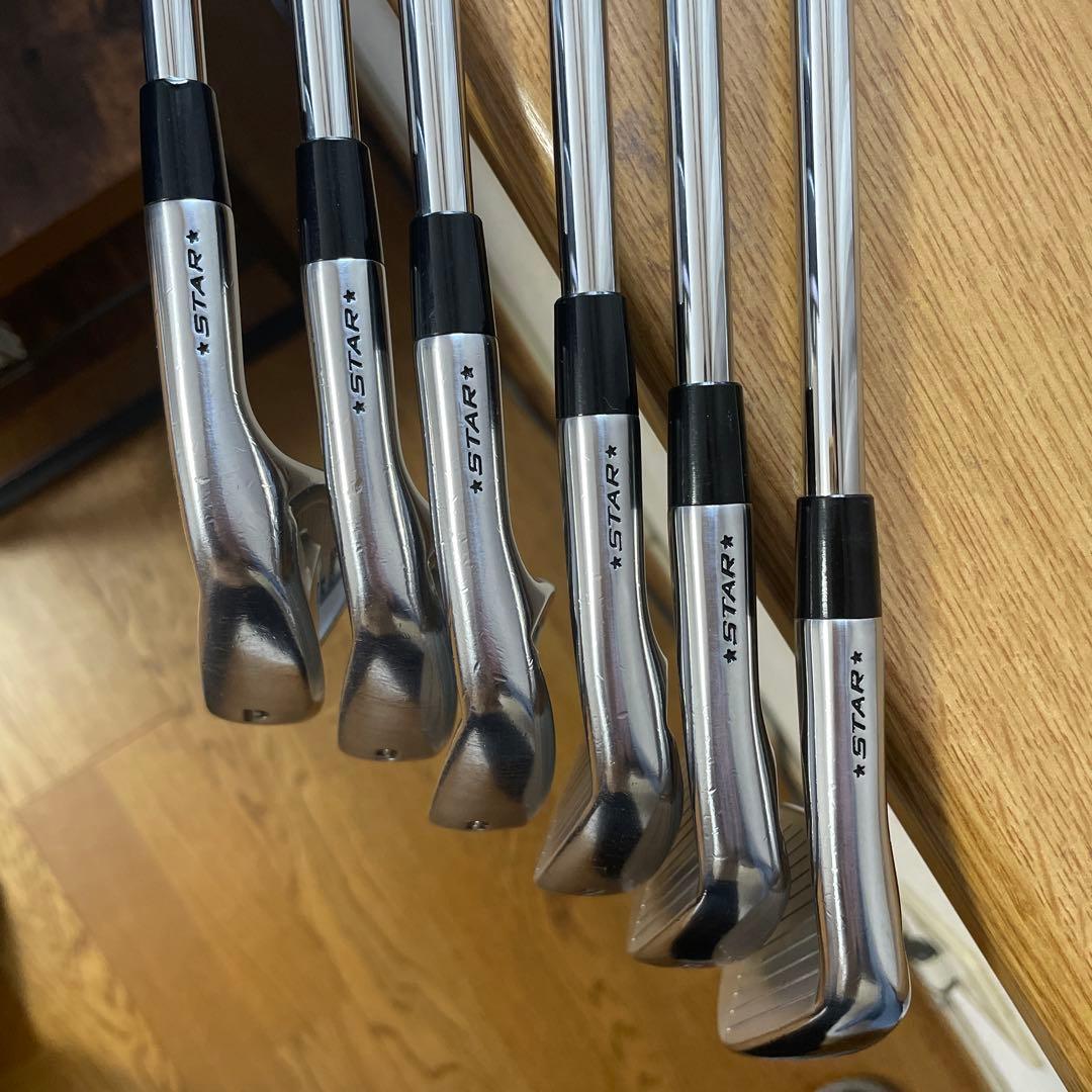 キャロウェイ X フォージド スターアイアン6本セット 5-P