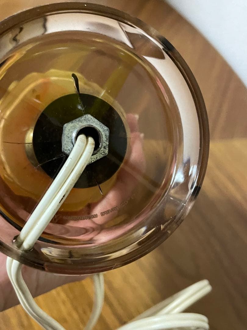 昭和レトロ スタンドライト 照明　ランプ　アンティーク MITSUBISHI