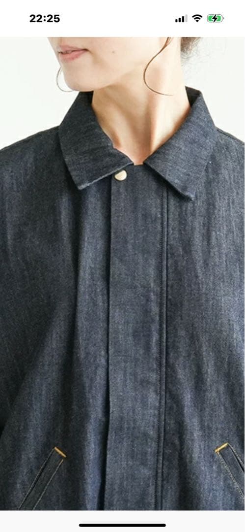 MIDIUMISOLID デニムジャンプスーツ ダークデニム