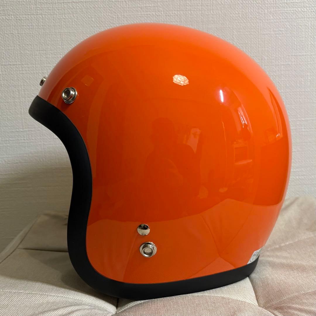 BELL 500-TXJ ジェットヘルメット XS オレンジ