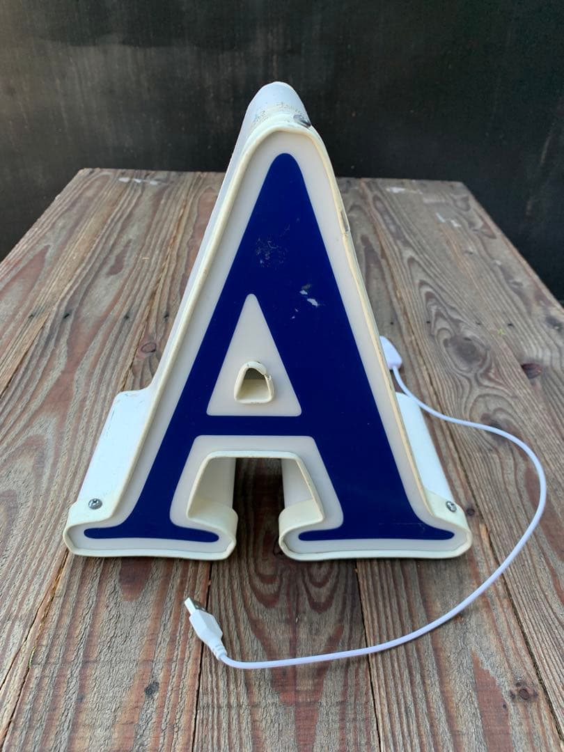 juko　アメリカ直輸入店舗アルファベット看板　USB電源