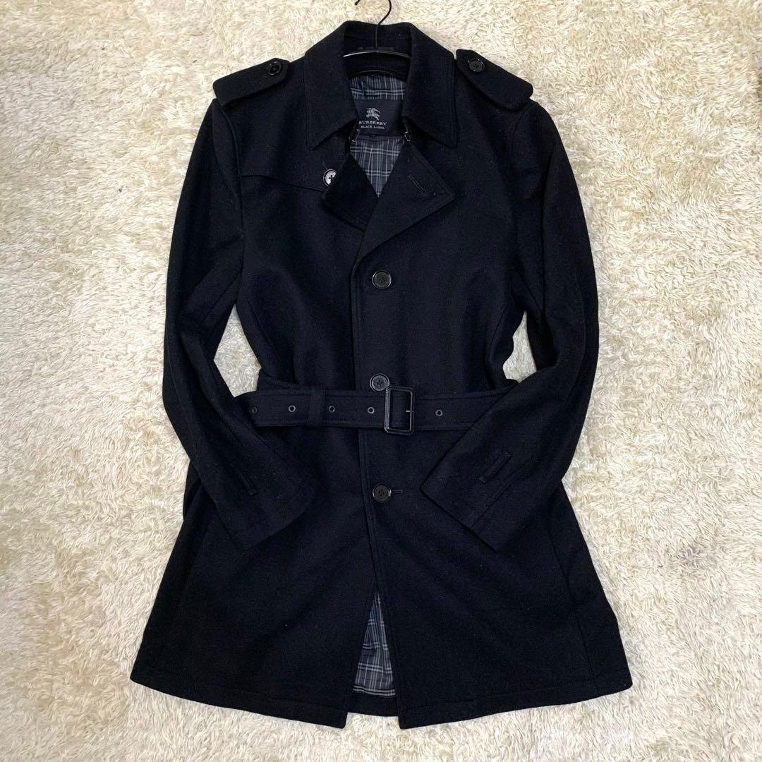Burberry Black Label カシミヤ トレンチコート LL ロング