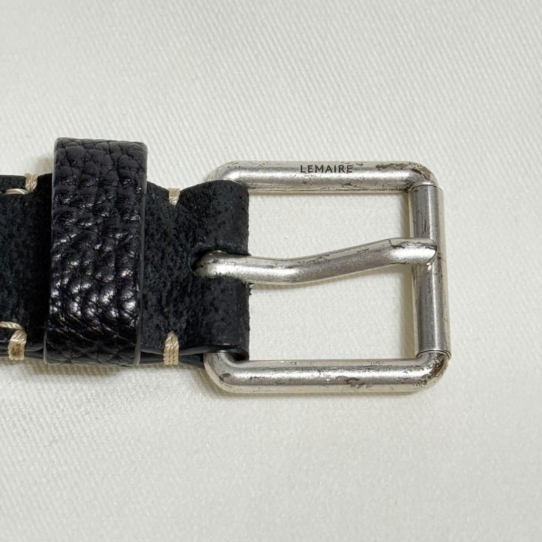 そ*ら様 LEMAIRE Rever sed belt 30mm サイズ:80