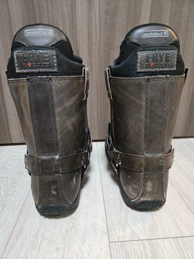 BURTON×Frye BOAブーツ 24 レザー バートン
