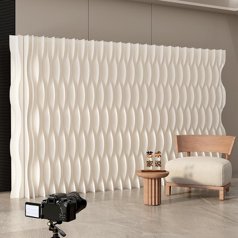 折りたたみパーテーション間仕切り高さ2ｍ長さ1ｍ-2ｍ組立不要目隠し区切り