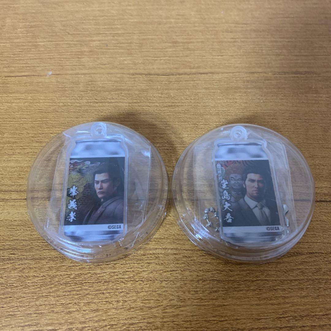 龍が如く　極3 サントリーコラボ缶　当たり付アクリルキーホルダー　大吾　峯