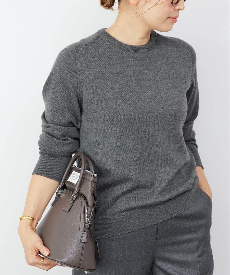 Deuxieme Classe WISH クルーネック プルオーバー