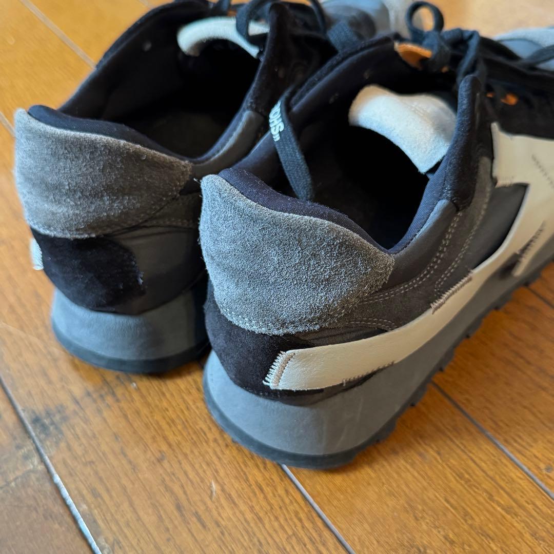 ‼️本日限定価格‼️OffWhite箱タグ付 グレー/ブラック スウェードスニーカー