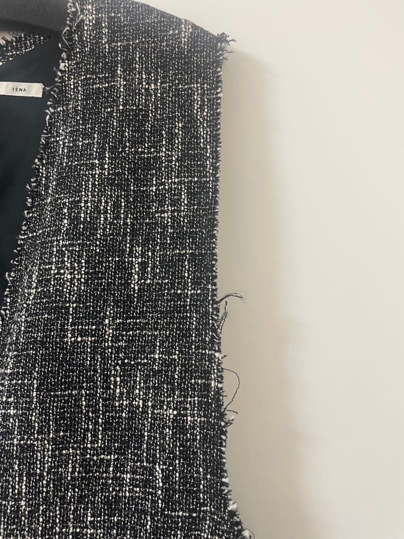 【美品】IENA　イエナ　ツイードオールインワン　2022AW