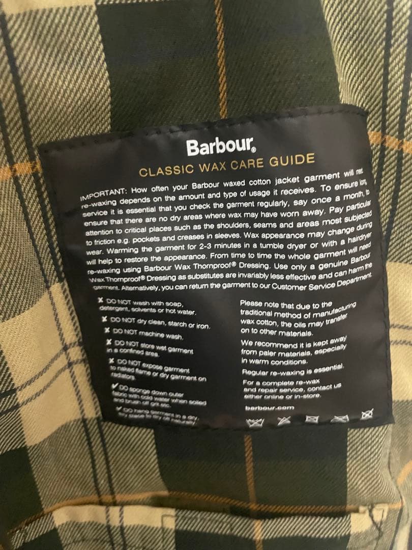 ヨ*ー様 【Barbour】Bshop別注 Blyth オイルドジャケット