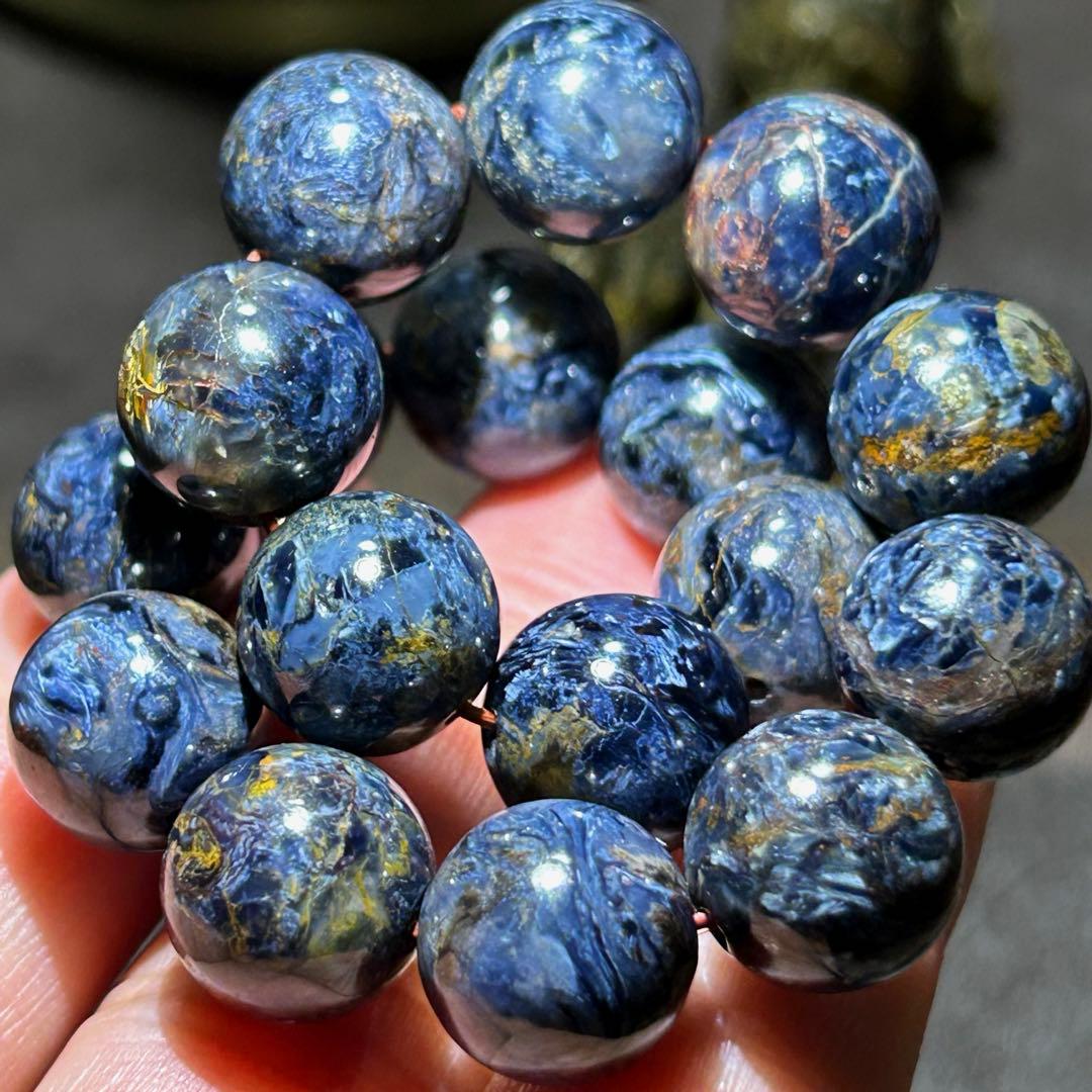 ☆ まあちやん様！王者腕飾②！極美！龍神！ブルー　ピーターサイト　ブレス