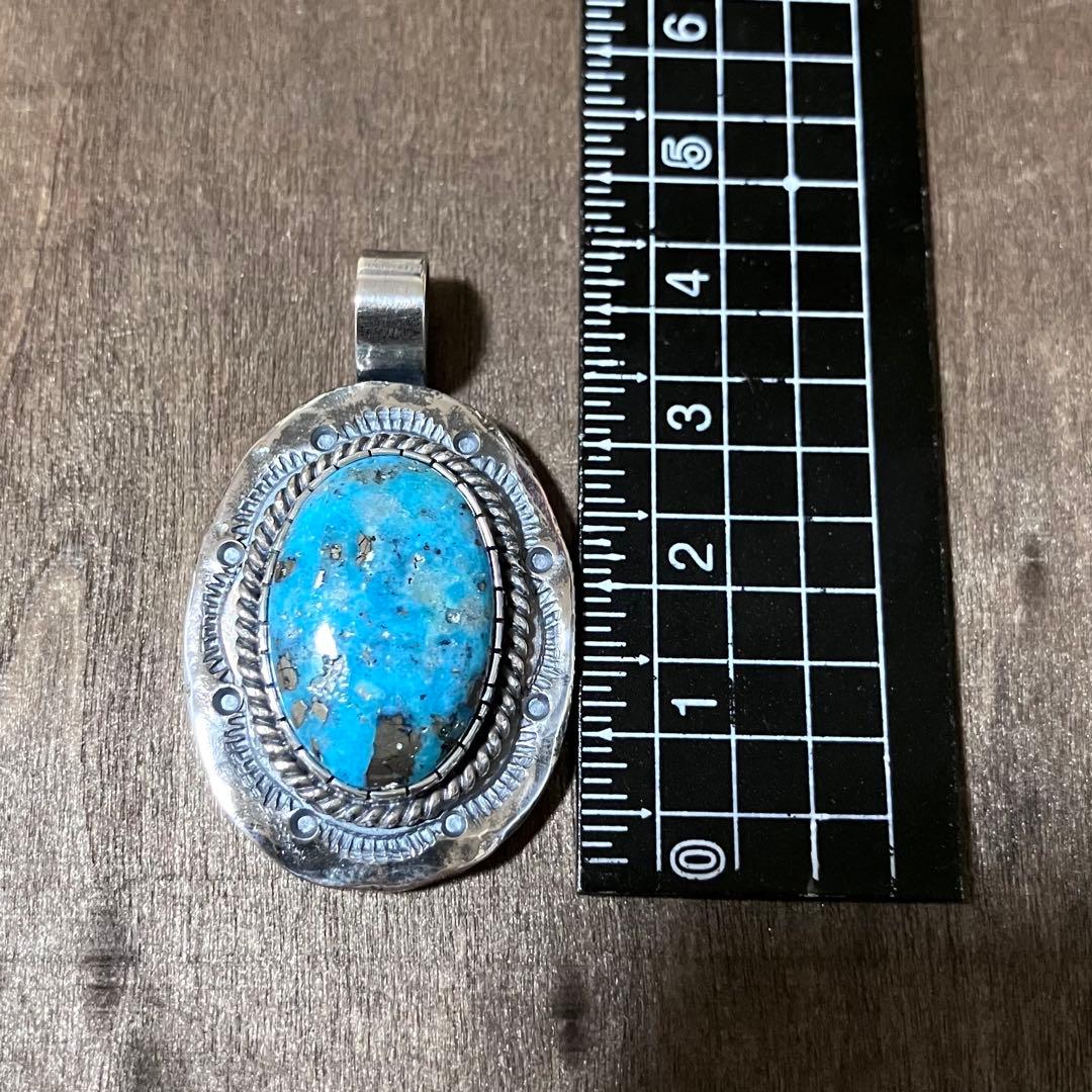 うゆ様　お問い合わせページ　ターコイズ×タタキ　ネックレス