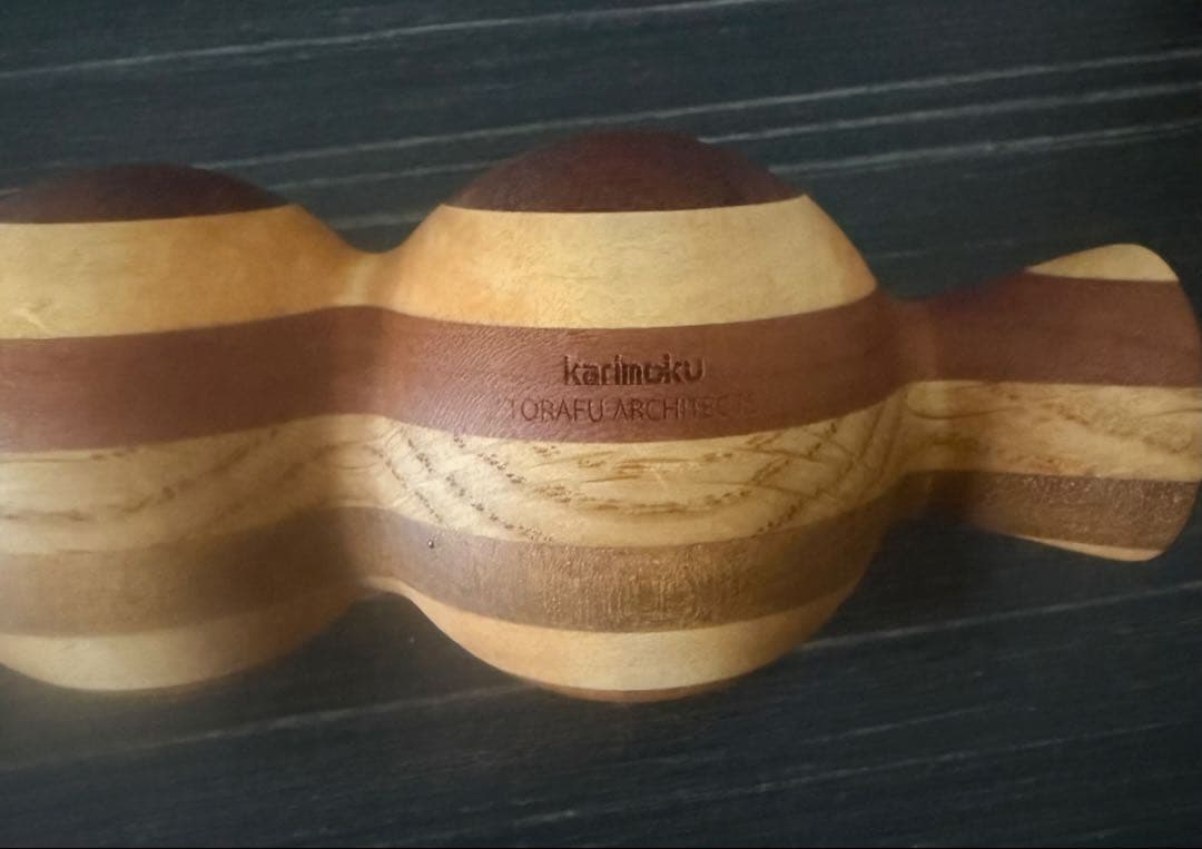 カリモク家具 KiKiKi 木のオブジェ　だんご　にんじん　たまねぎ　置物