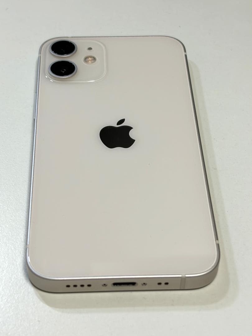 【美品】iPhone 12 mini ホワイト SIMフリー 128GB