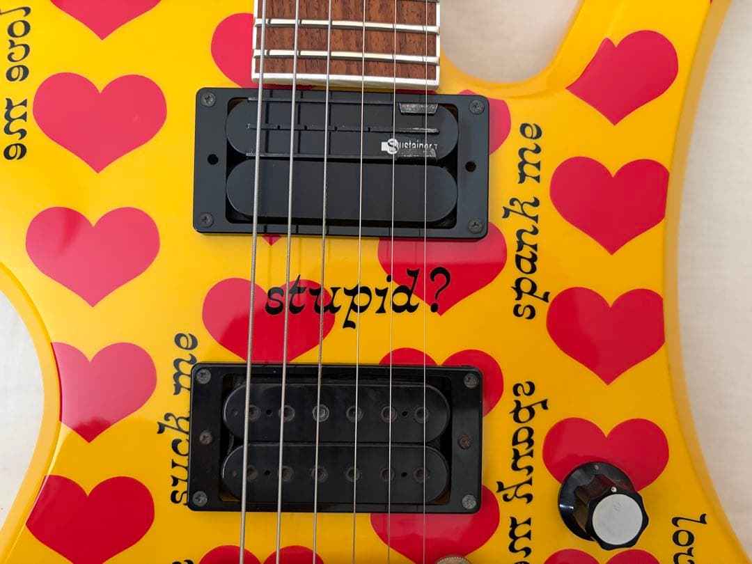 ※最終値下Burny MG-145S YH イエローハート hideモデル