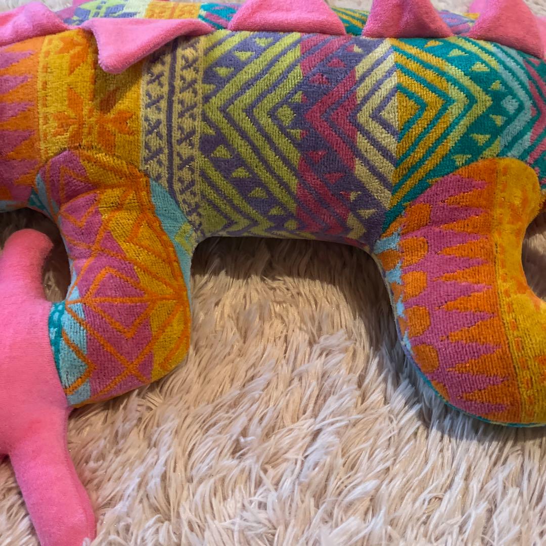 【新品未使用】タオルサロンカラカラのタオル製大きなヤモリのぬいぐるみ　日本製