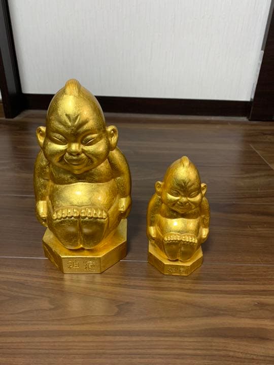 神癒の金ビリちゃん(大と小)セット売り