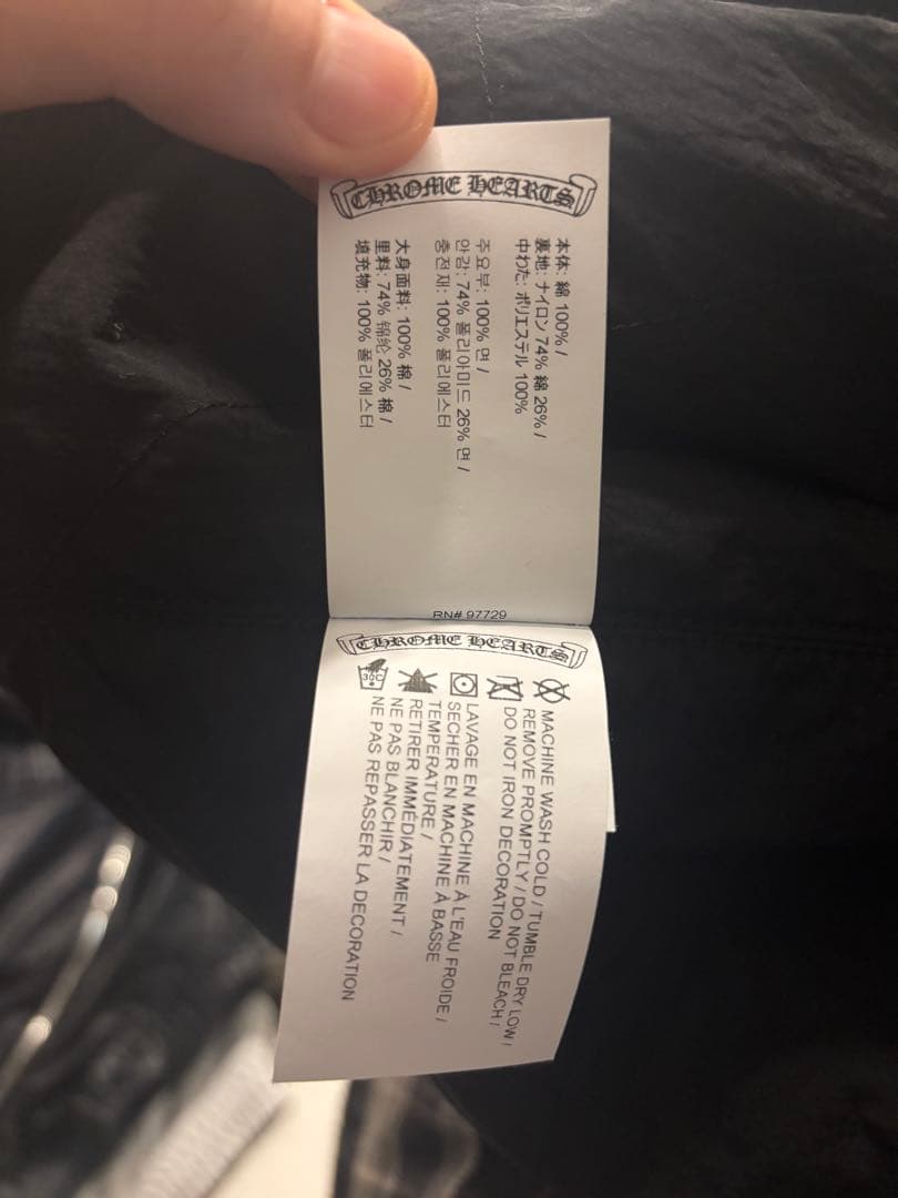 CHROME HEARTS クロムハーツ チェック シャツ ジャケット サイズL