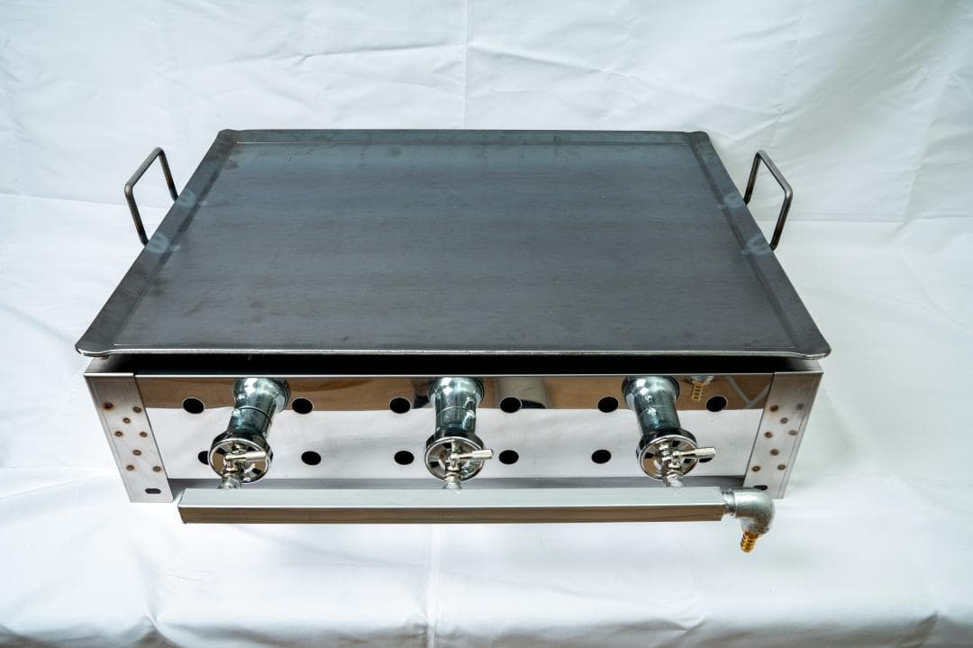 都市ガス用　鉄板焼き　グリドル　お好み焼きそば　グリラー　厨房機器　学園文化祭り