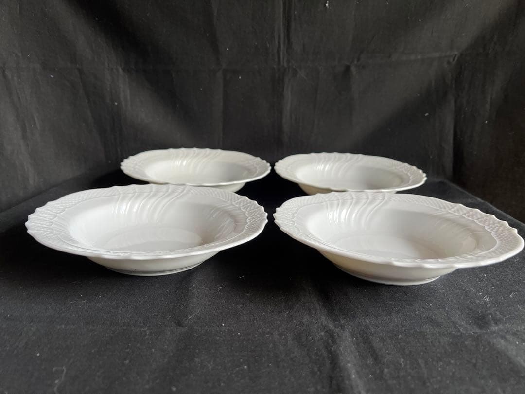 リチャードジノリ　ベッキオホワイト　スーププレート　20cm