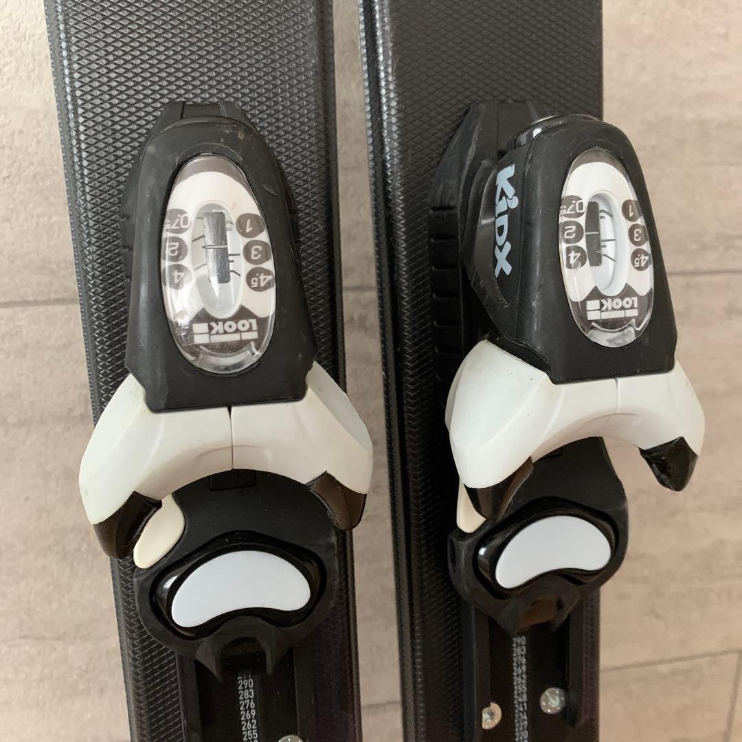 ジュニアスキー板　ディナスター　128cm ￼ビィンディング付き